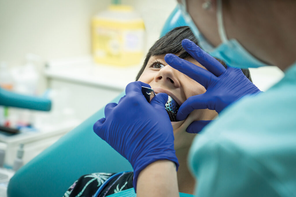 dentiste et patient